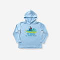 Yeehaw Rooster Toddler Hood Sun Shirt