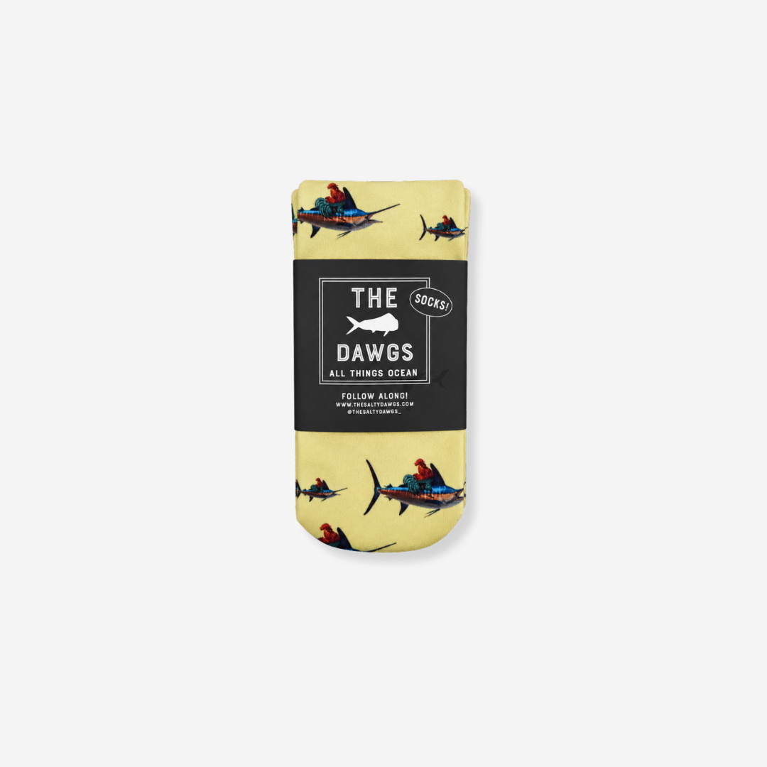 Yeehaw Rooster Youth Socks